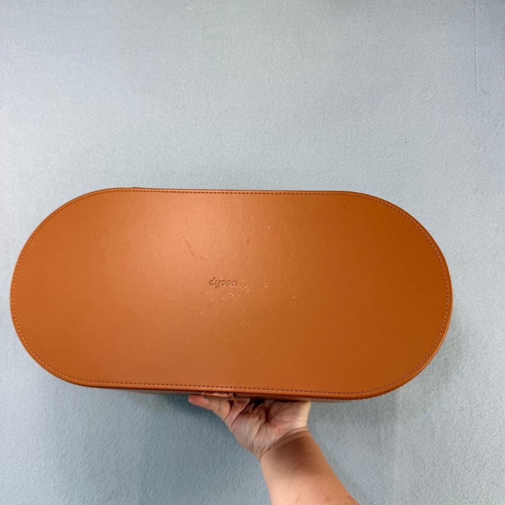 Dyson Airwrap Presentation Case Tan Brown Heat Resistant Storage Box
